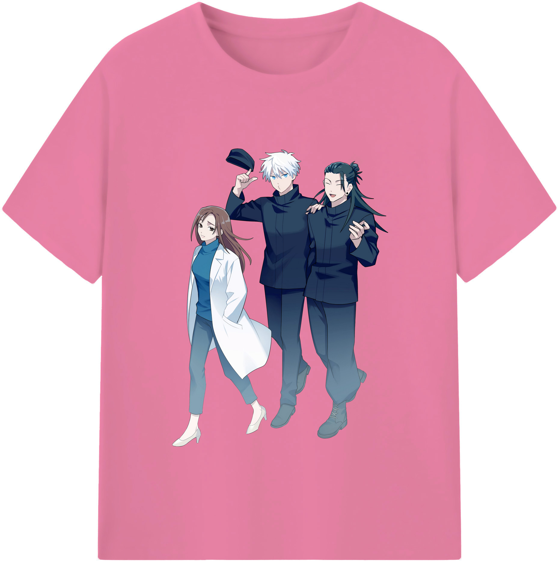 （画像用） 呪術廻戦 Jujutsu Kaisen 綿100％半袖Tシャツ（フロントプリント）